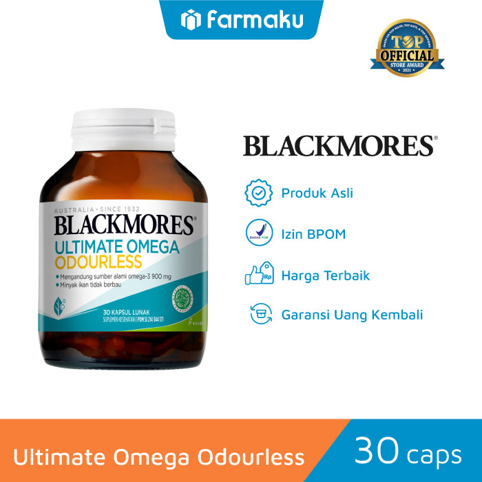 Blackmores Ultimate Omega Odourless 30s