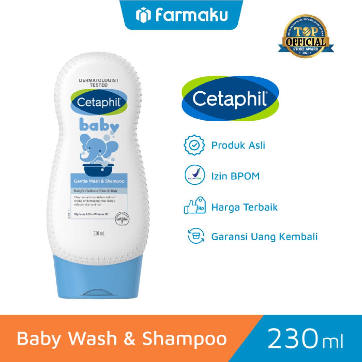 Cetaphil Baby Gentle Wash Shampoo