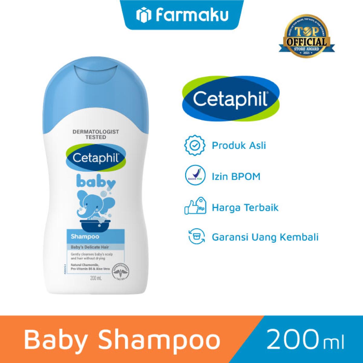 Harga cetaphil baby wash top