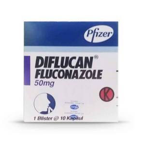 Gambar Diflucan 50 mg Capsule
