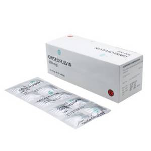 Gambar Griseofulvin 500 mg Tablet