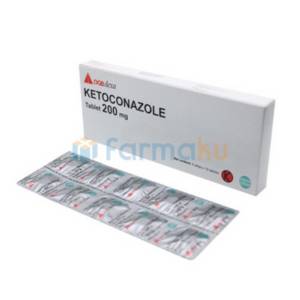 Gambar Ketoconazole 200 mg Tablet Dexa