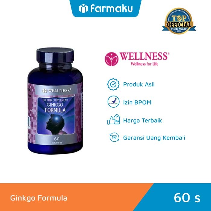 Wellness Ginkgo Formula 60S