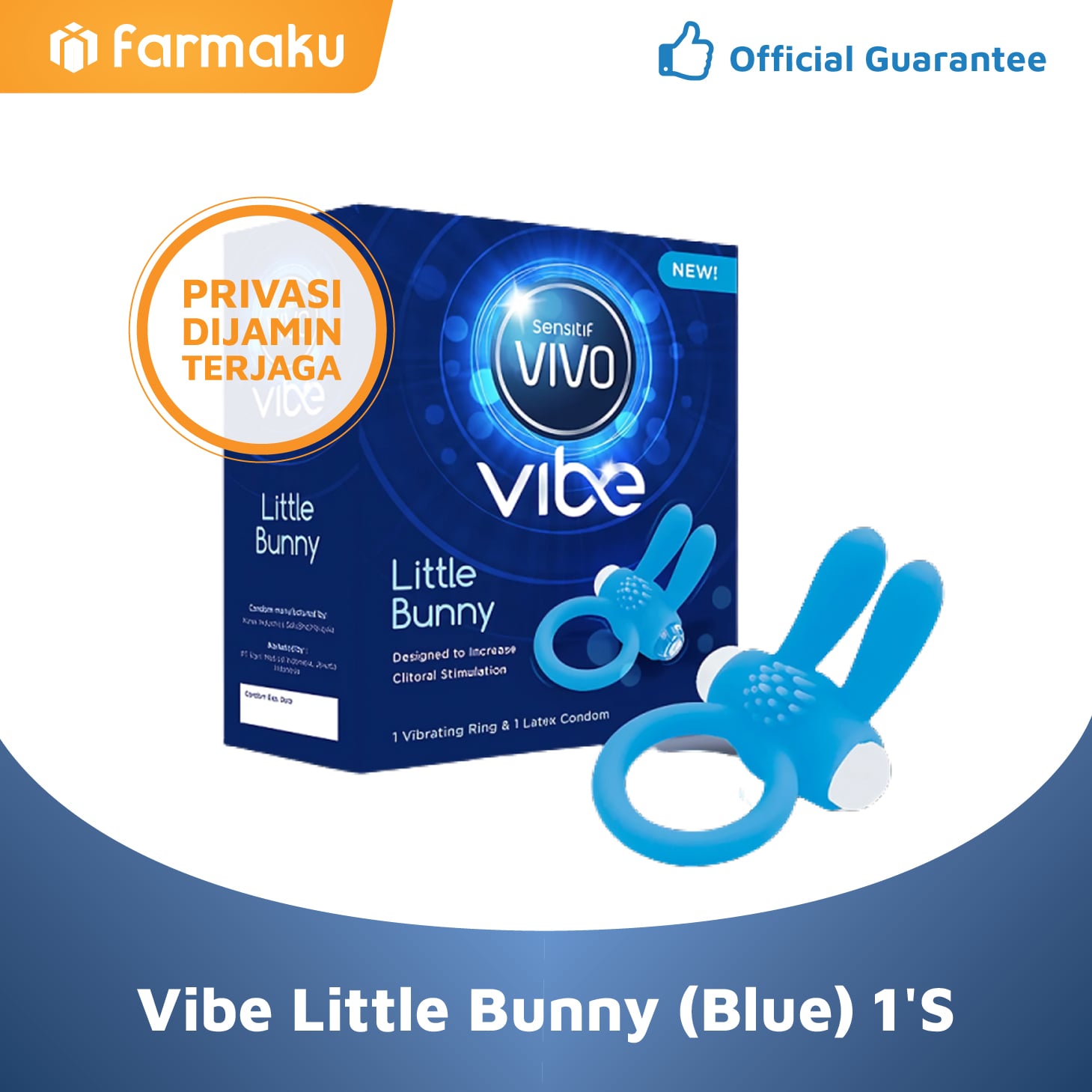 Vivo Vibe Little Bunny Blue