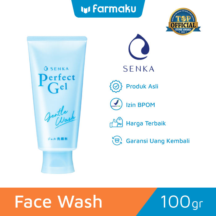 Senka Face Wash Gentle Perfect Whip Gel