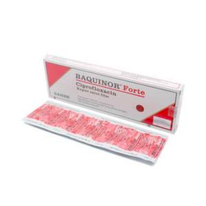 Gambar Baquinor Forte 500 mg Tablet