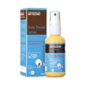Gambar Betadine Sore Throat Spray 50 ml