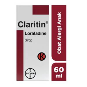 Gambar Claritin Syrup 60 ml