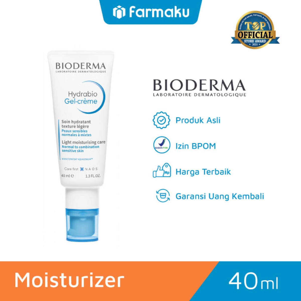 Bioderma Hydrabio Gel Creme