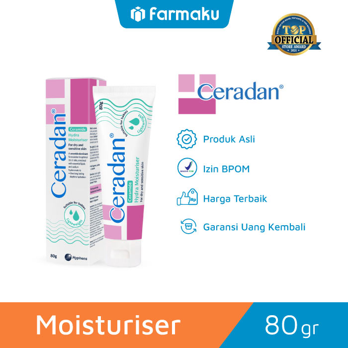 Ceradan Moisturizer Hydra Tube 80 gr