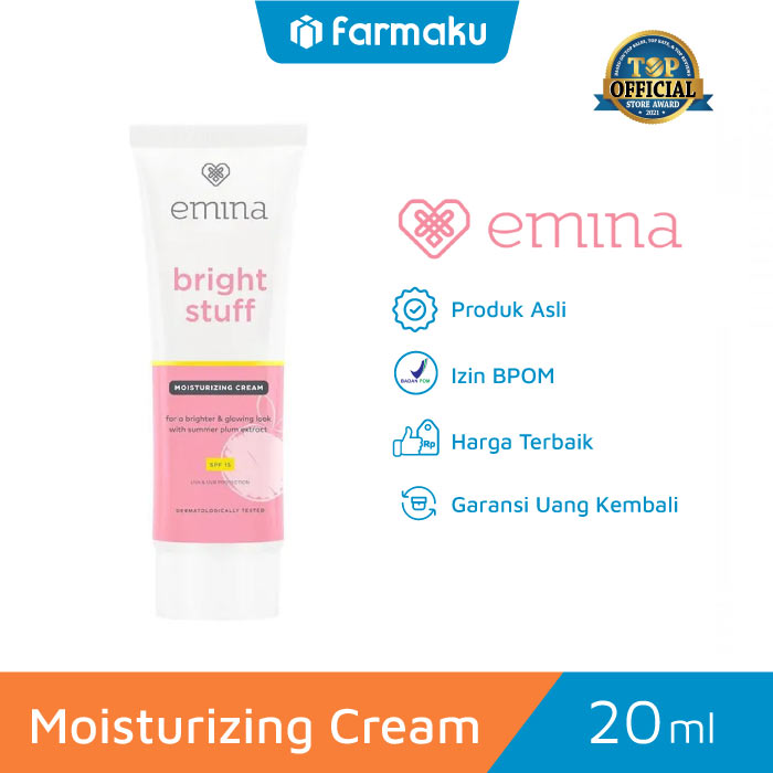 Emina Moisturizing Cream Bright Stuff Tube 20 ml