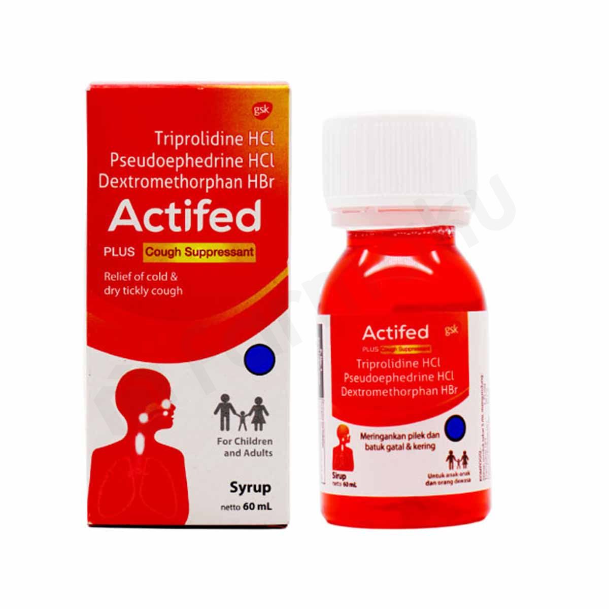 Actifed Cough (Merah)