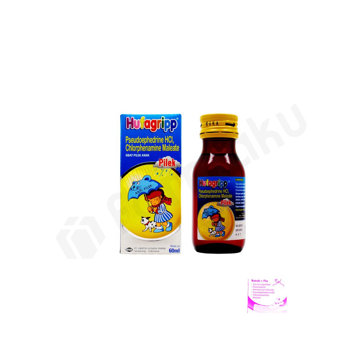 Hufagripp Pilek Biru Sirup