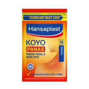 Gambar Hansaplast Koyo Panas Resealable 10 Lembar
