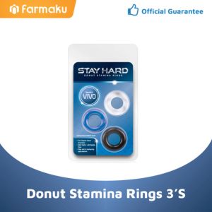 Gambar Vivo Stay Hard Donut Rings Cincin Stamina Pria 3S