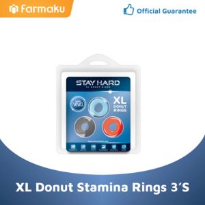 Gambar Vivo Stay Hard Donut Rings XL Cincin Stamina Pria 3S