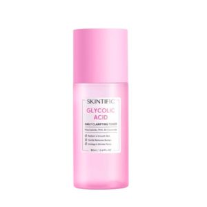 Skintific Toner Daily Clarifying Glycolic Acid Botol 80 ml