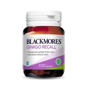 Blackmores Ginkgo Recall