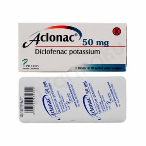 Gambar Aclonac 50 mg Blister 10 Tablet