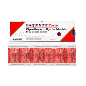 Gambar Baquinor Forte 500 mg