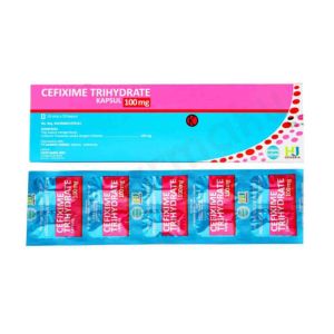 Gambar Cefixime 100 mg Hexp