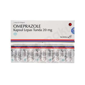 Gambar Omeprazole 20 mg Novell