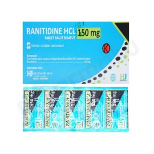 Gambar Ranitidine 150 mg Hexp