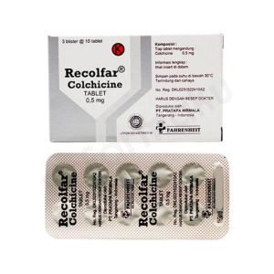 Gambar Recolfar 0.5 mg Strip 10 Tablet