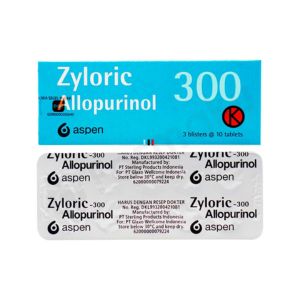 Gambar Zyloric 300 mg Blister 10 Tablet