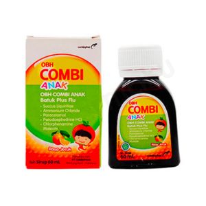 OBH Combi Batuk Flu Anak Orange Sirup