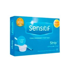 Sensitif Strip Dengan Wadah Urine