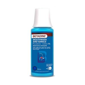 Gambar Betadine Mouthwash & Gargle 190 ml