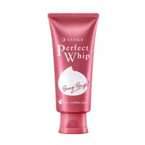 Gambar Senka Face Wash Perfect Whip Berry Bright Tube 100 gr