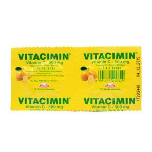 Gambar Vitacimin Fresh Lemon Strip 2 Tablet