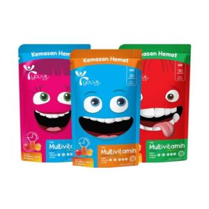 Gambar Youvit Multivitamin Anak Gummy 30 Day Sachet