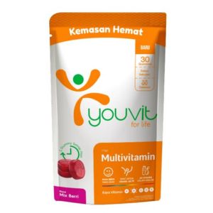 Gambar Youvit Multivitamin Dewasa Gummy 30 Day Sachet