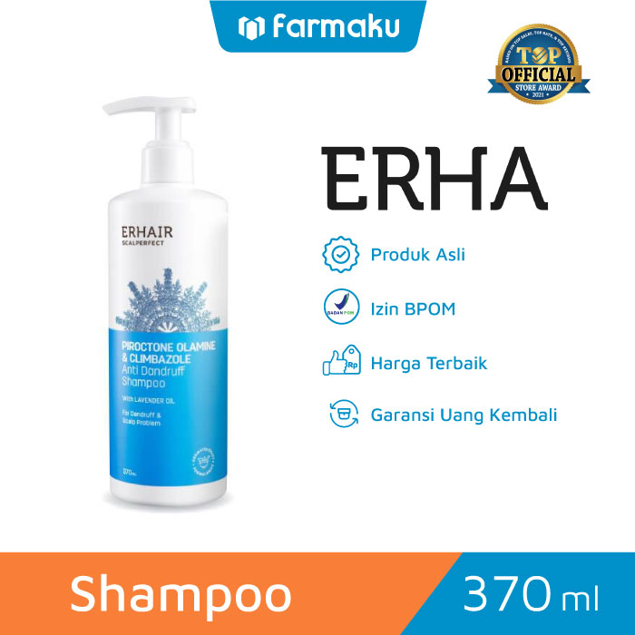 Erhair Shampoo Scalperfect Anti Dandruff Botol 370 ml
