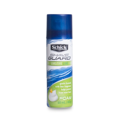 Schick_Shave_Guard_Foam_Sensitive_Lime_60_ml_60_g
