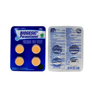 Gambar Biogesic Blister 4 Tablet
