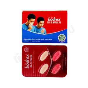 Gambar Bodrex Extra Strip 4 Tablet