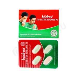 Gambar Bodrex Flu & Batuk Berdahak PE Strip 4 Tablet