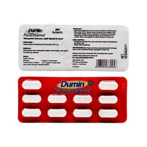 Gambar Dumin 500 mg Strip 10 Caplet
