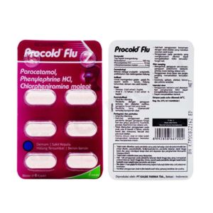 Gambar Procold Flu PE Strip 6 Tablet
