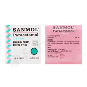 Gambar Sanmol Strip 4 Tablet
