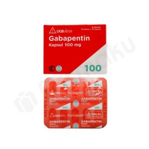 Gambar Gabapentin 100 mg Dexa