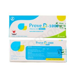 Gambar Prove D3 1000 IU Strip 10 Tablet