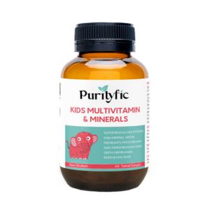 Gambar Purityfic Kids Vitamin & Mineral Botol 60