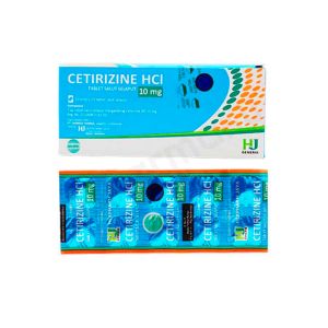 Cetirizine 10 mg Hexp Strip 10 tablet salut selaput