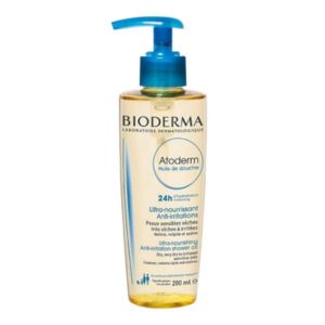 Gambar Bioderma Atoderm Huile De Douche Pump 200 ml