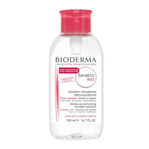 Gambar Bioderma Sensibio H2O Pump 500 ml
